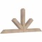 Ekena Millwork Saratoga Smooth Timber Gable Bracket, Douglas Fir, 60"W x 25"H x 3 1/2"D x 3 1/2"F, 10/12 Pitch GBW060X25X0404SAR00SDF - alternate 5